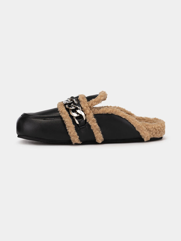 ODESSA slippers with decorative chain - 4