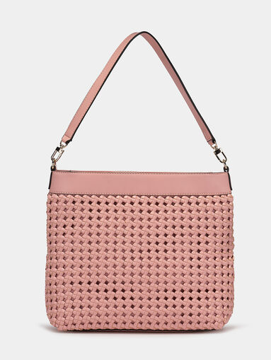 SICILIA hobo bag with knitted texture - 3