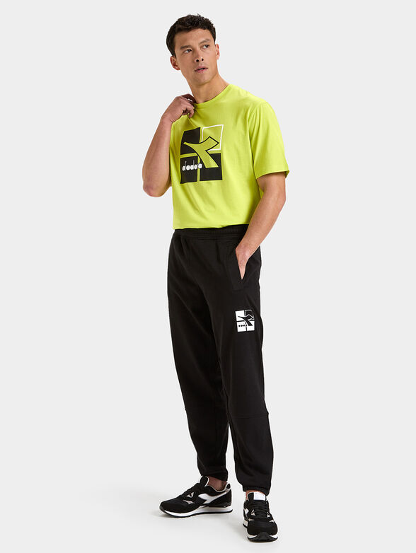Cotton T-shirt with logo print - 4