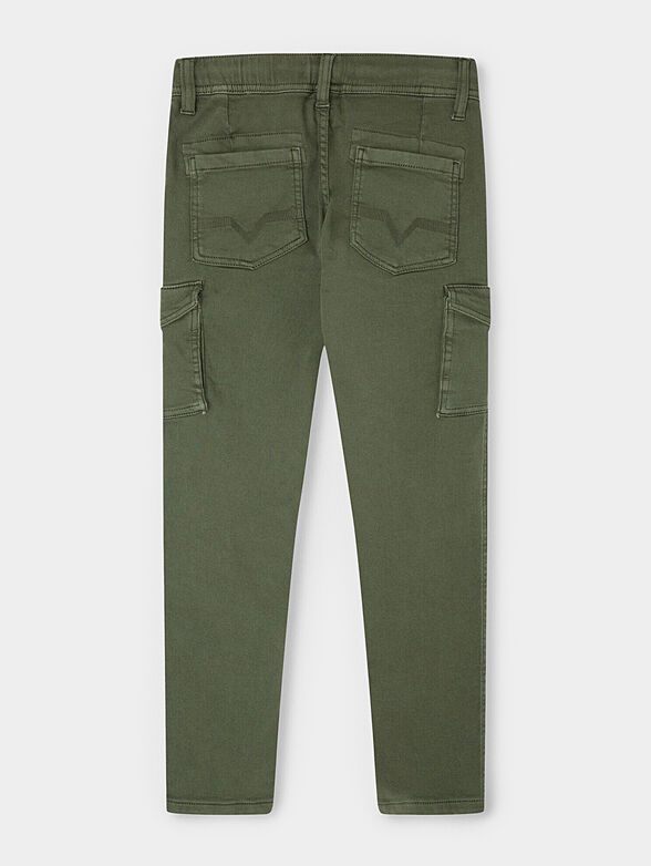 CHASE cargo pants in blue color - 2