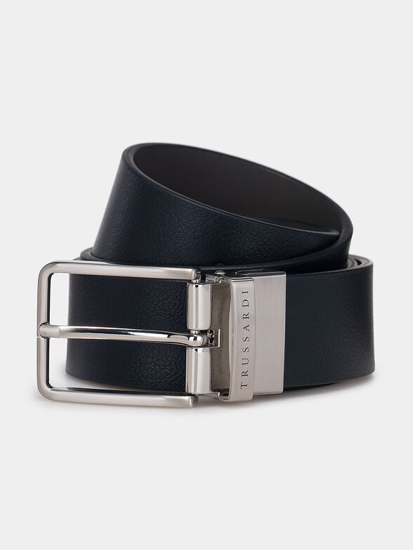 Reversible leather belt - 1