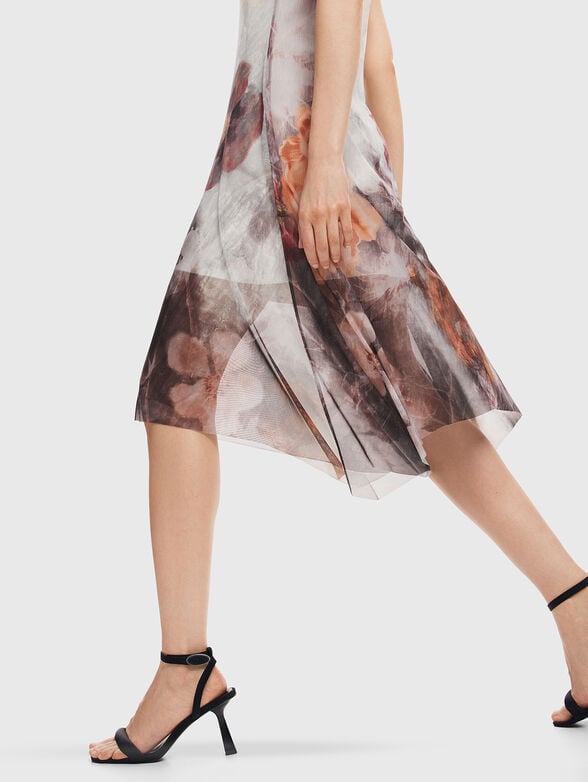 ARENA dress with sheer effect  - 3