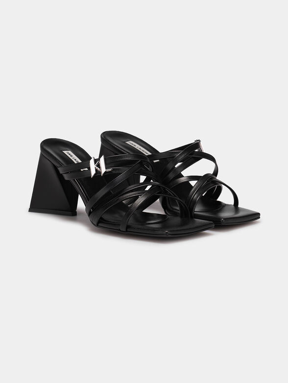 PYRAMIDE sandals with logo detail - 2
