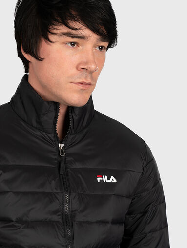 BERGLERN black jacket with quilted effect - 5