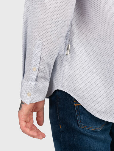 COLLINS shirt in pale blue  - 5