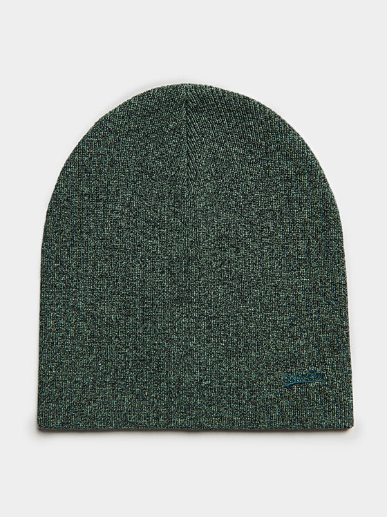Knitted hat with logo embroidery - 1