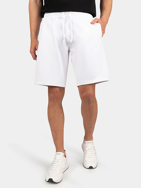 Κοντά παντελόνια LIVIO σε λευκό χρώμα - 1