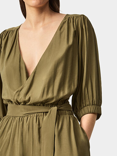 Brown jumpsuit  - 3