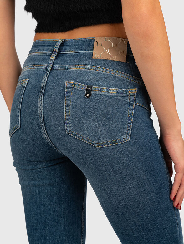 Skinny jeans with a mid waist - 3