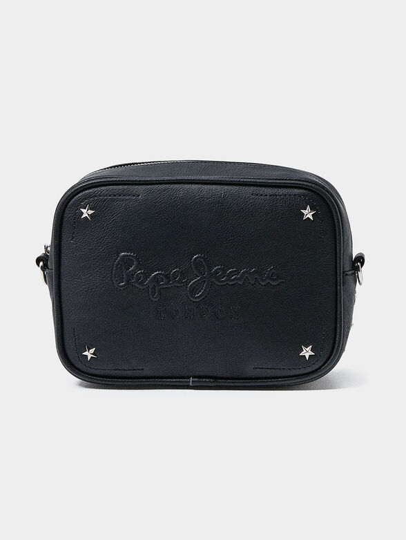 Bag with embossed logo and metal studs - 1