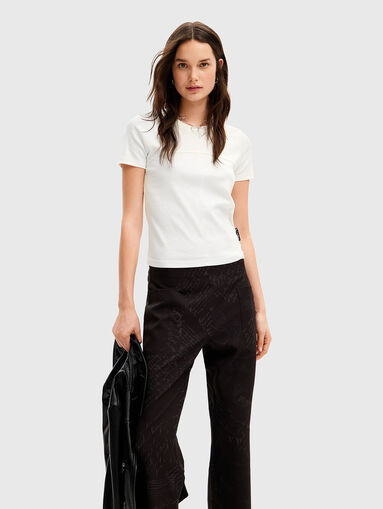 Black pants with print - 3