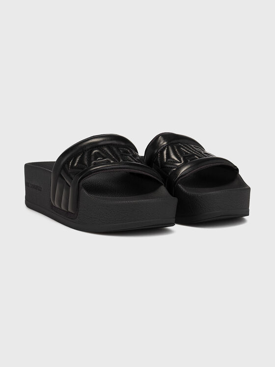 KONDO MAXI black sandals - 2