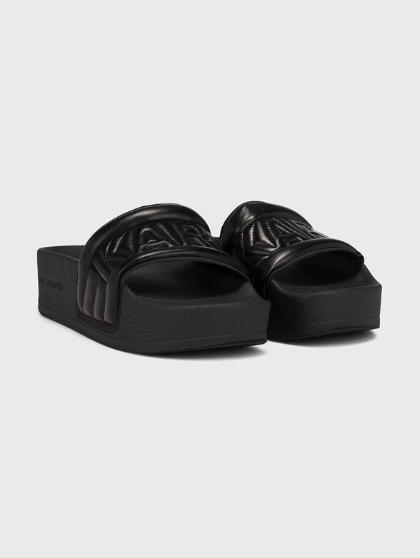 KONDO MAXI black sandals - 2