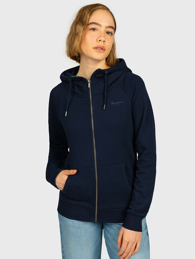 Blue sweatshirt ANETTE - 3