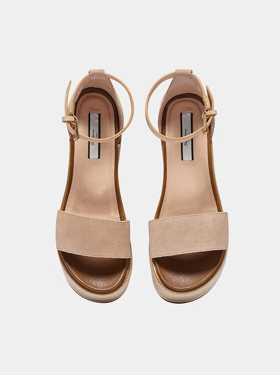 WICK Platform sandals in pink - 1
