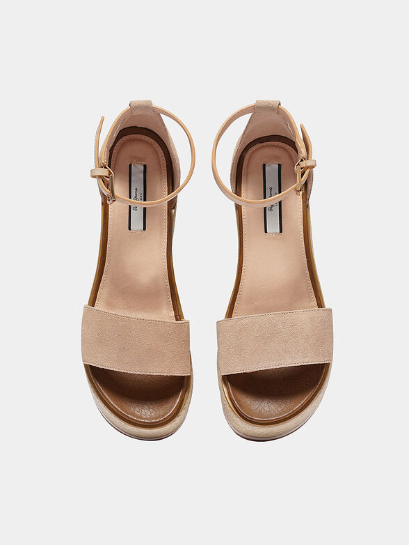 WICK Platform sandals in pink - 1