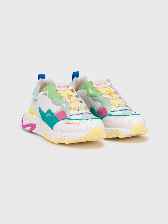BLAZE sports shoes with multicoloured inserts - 2