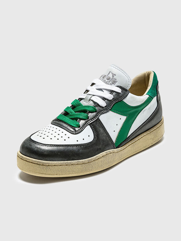 MI BASKET Leather sneakers - 3