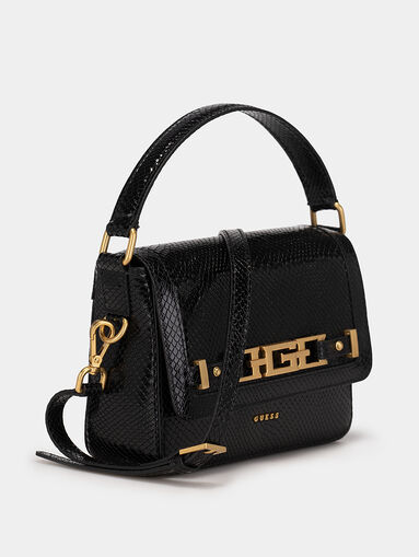 CRISTINA crossbody bag with snake texture - 4