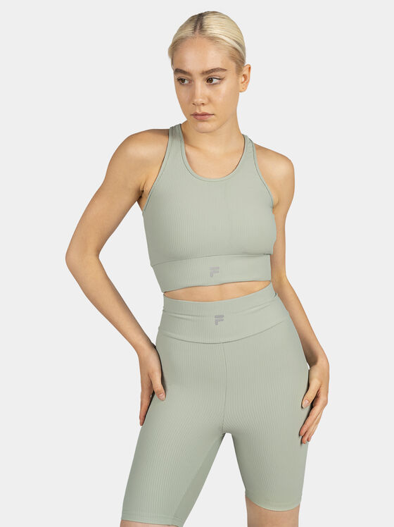 CARIATI sports bustier in green color - 1