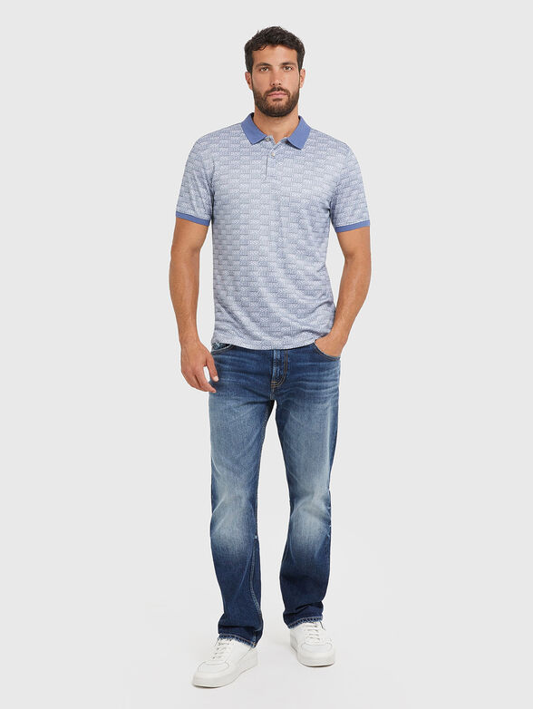 Polo-shirt with monogram print - 2