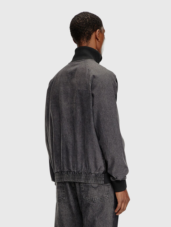 S-LOCKER-VET sweatshirt with denim back - 2