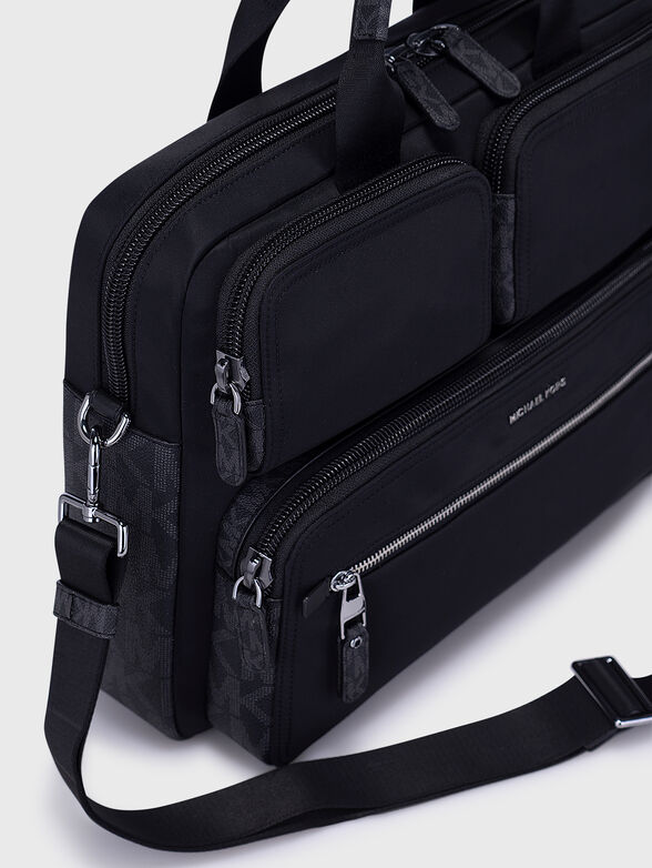 Laptop bag with pockets and long handle - 5