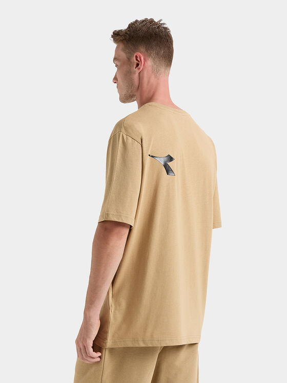 Βαμβακερό μπλουζάκι με εκτύπωση λογότυπου - 2