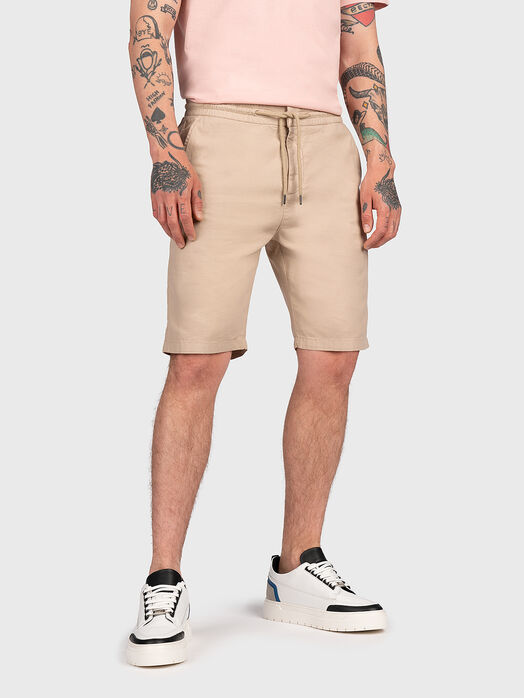 MICK shorts in beige color