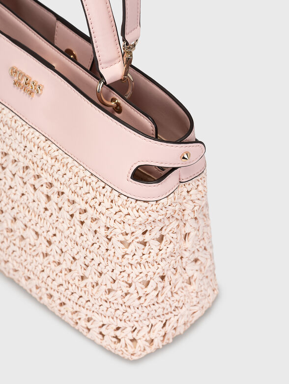 LIGURIA bag with knitted texture - 4